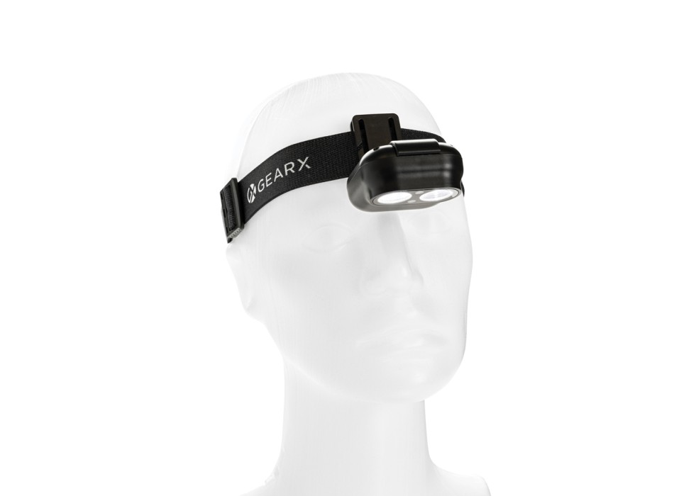 Torcia frontale Gear X rPlastica RCS e sensore di movimento FullGadgets.com