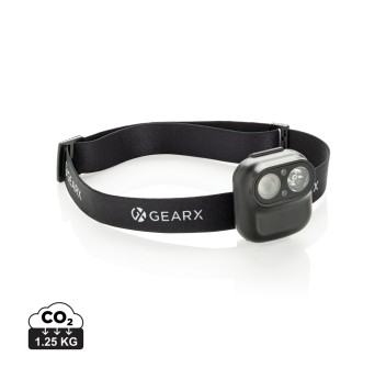 Torcia frontale Gear X rPlastica RCS e sensore di movimento FullGadgets.com