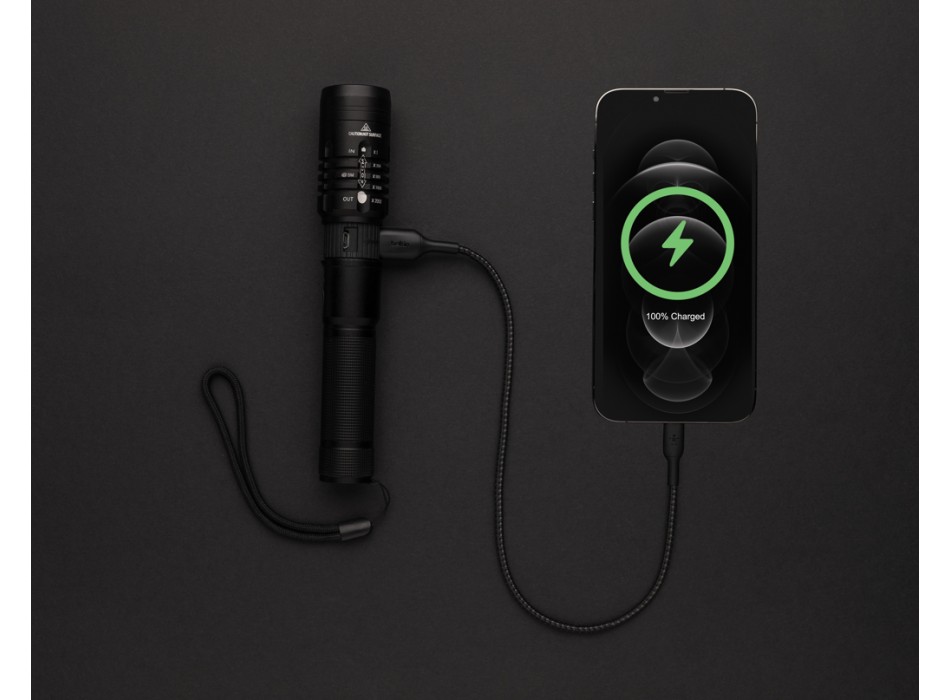 Torcia ricaricabile USB Gear X FullGadgets.com