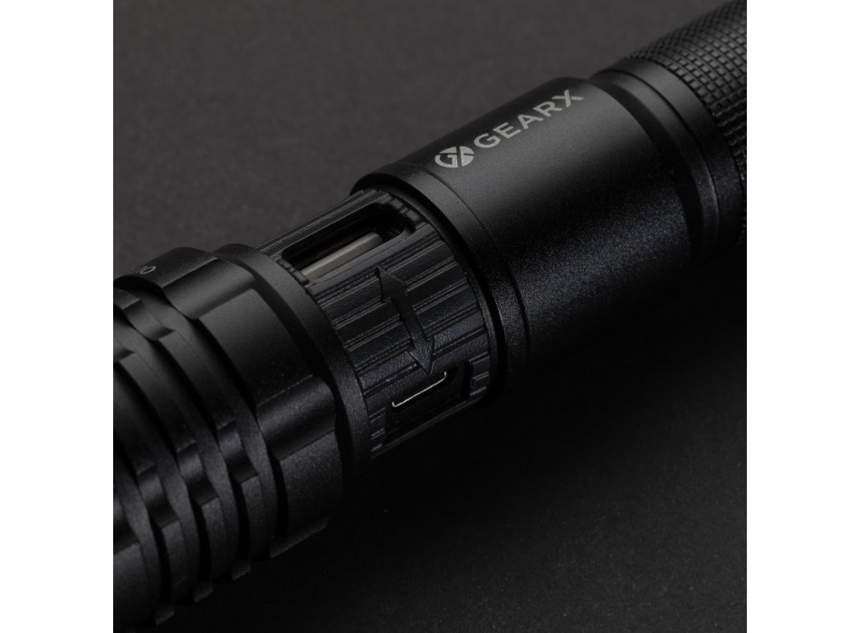 Torcia ricaricabile USB Gear X FullGadgets.com