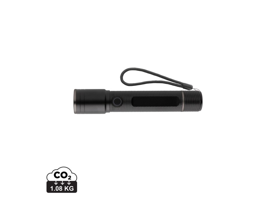 Torcia ricaricabile USB Gear X in rAlluminio RCS FullGadgets.com