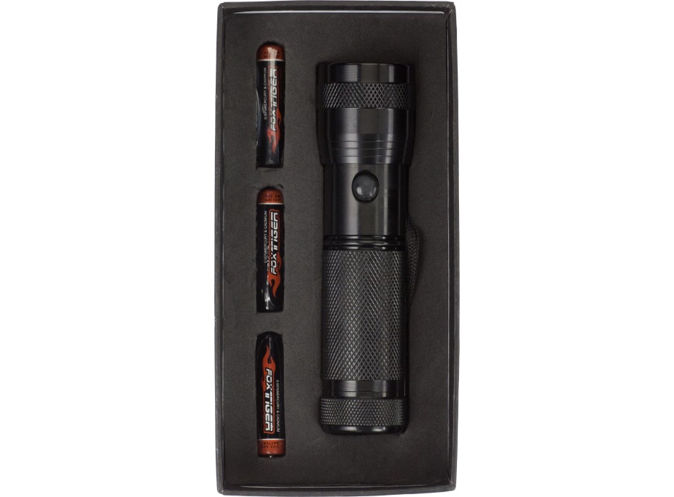 Torcia tascabile 14 luci Led, in alluminio Romeo FullGadgets.com