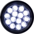 Torcia tascabile 14 luci Led, in alluminio Romeo FullGadgets.com