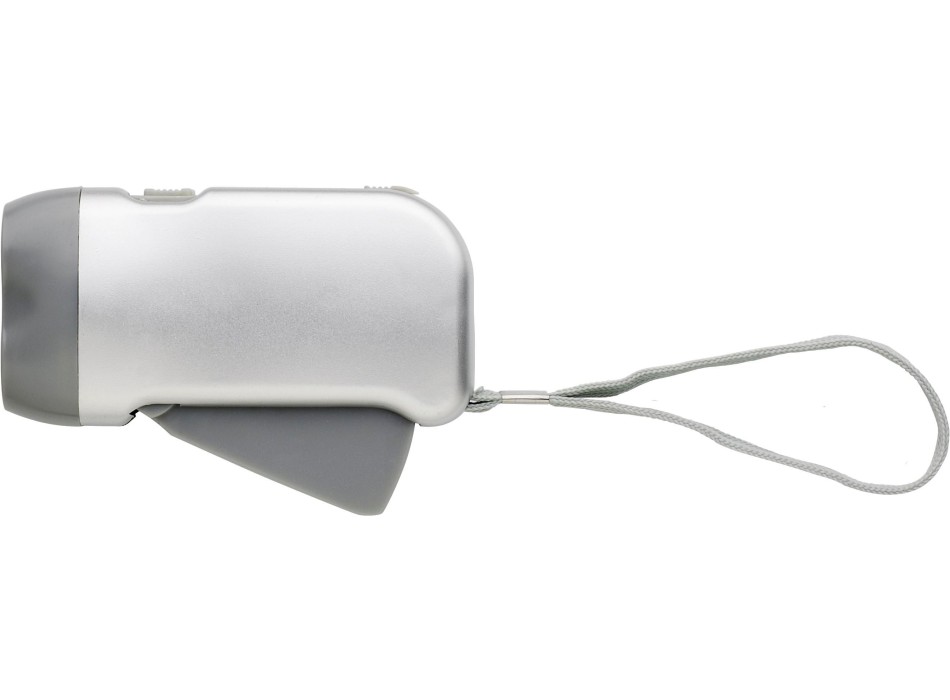 Torcia tascabile a dinamo, in ABS Tristan FullGadgets.com