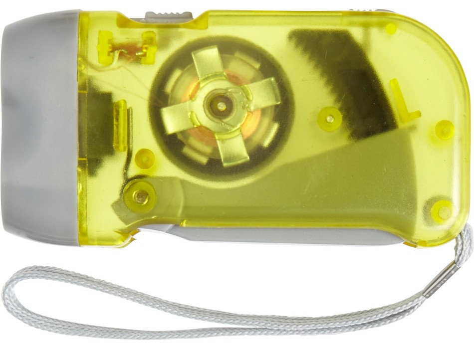 Torcia tascabile a dinamo, in ABS Tristan FullGadgets.com