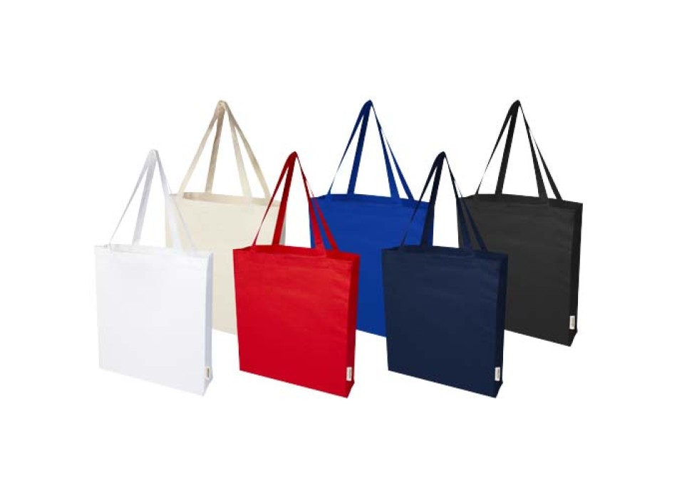 Tote bag a soffietto da 14 litri in tessuto biologico certificato OCS da 180 g/m² Odisha -14L FullGadgets.com