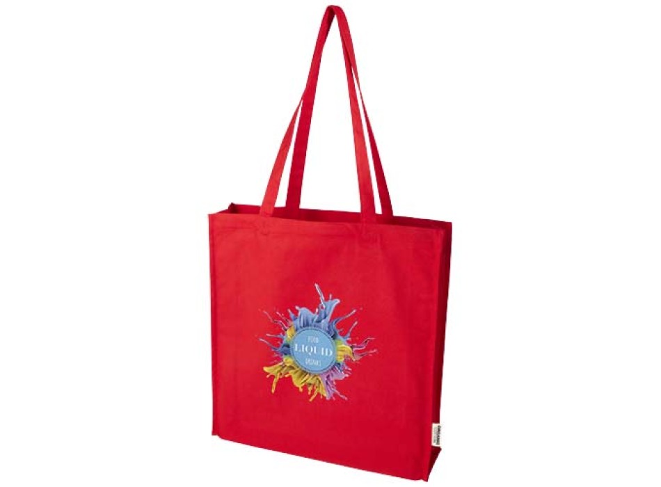 Tote bag a soffietto da 14 litri in tessuto biologico certificato OCS da 180 g/m² Odisha -14L FullGadgets.com