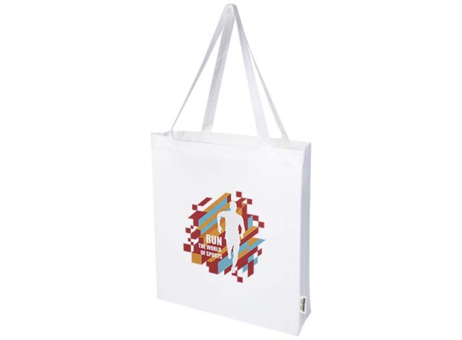 Tote bag a soffietto da 14 litri in tessuto biologico certificato OCS da 180 g/m² Odisha -14L FullGadgets.com