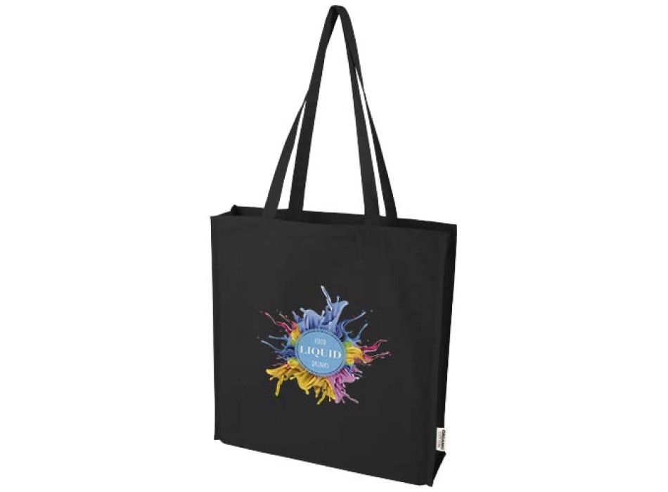 Tote bag a soffietto da 14 litri in tessuto biologico certificato OCS da 180 g/m² Odisha -14L FullGadgets.com