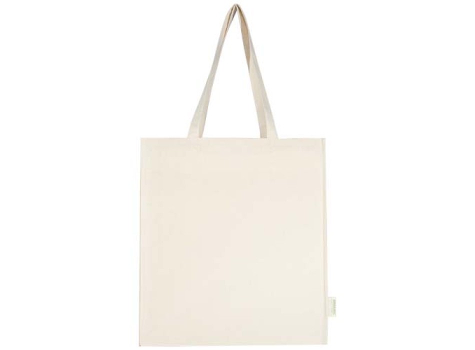 Tote bag a soffietto da 14 litri in tessuto biologico certificato OCS da 180 g/m² Odisha -14L FullGadgets.com