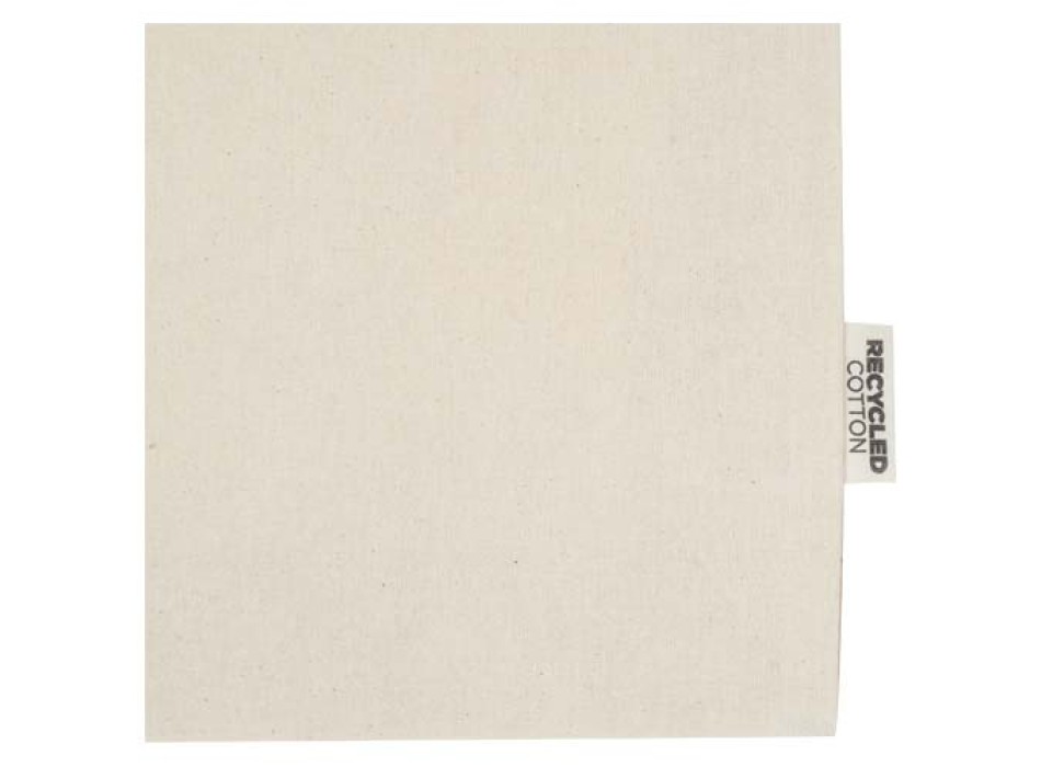 Tote bag a soffietto in cotone riciclato certificato GRS da 140 g/m² Madras FullGadgets.com