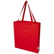 Tote bag a soffietto in cotone riciclato certificato GRS da 140 g/m² Madras FullGadgets.com