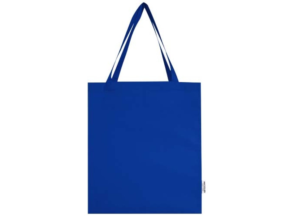 Tote bag a soffietto in cotone riciclato certificato GRS da 140 g/m² Madras FullGadgets.com
