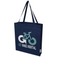 Tote bag a soffietto in cotone riciclato certificato GRS da 140 g/m² Madras FullGadgets.com