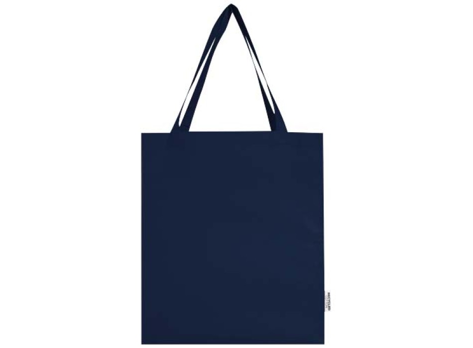 Tote bag a soffietto in cotone riciclato certificato GRS da 140 g/m² Madras FullGadgets.com