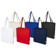 Tote bag a soffietto in cotone riciclato certificato GRS da 140 g/m² Madras FullGadgets.com