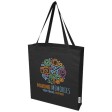 Tote bag a soffietto in cotone riciclato certificato GRS da 140 g/m² Madras FullGadgets.com
