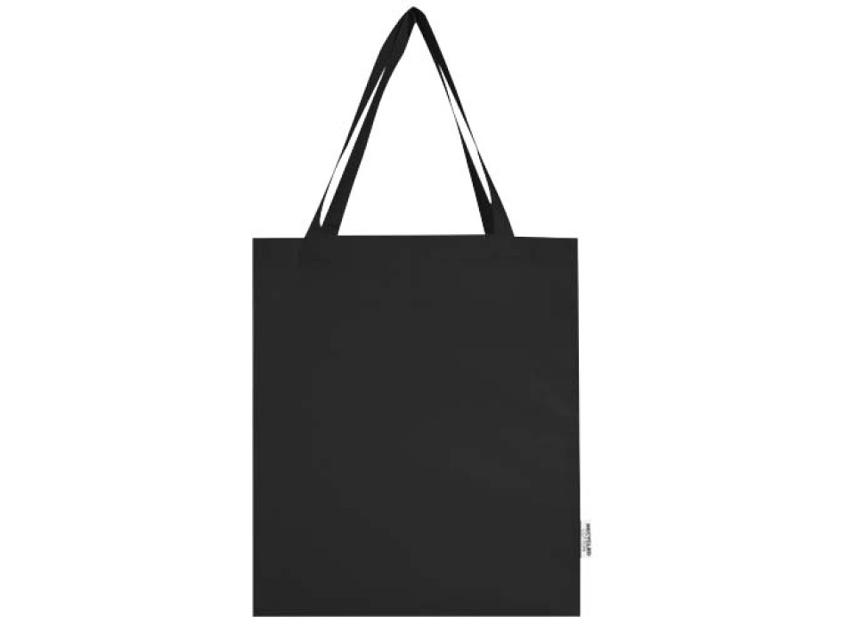 Tote bag a soffietto in cotone riciclato certificato GRS da 140 g/m² Madras FullGadgets.com