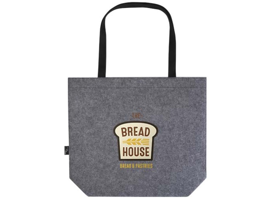 Tote bag a soffietto in feltro riciclato certificato GRS Felta - 20L FullGadgets.com