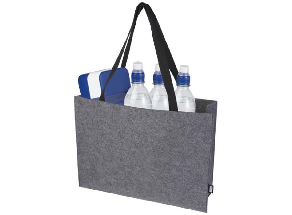 Tote bag a soffietto in feltro riciclato certificato GRS Felta - 20L FullGadgets.com