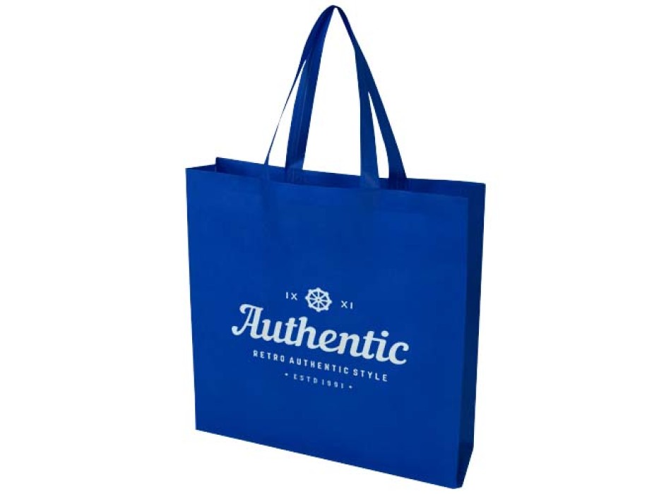 Tote bag a soffietto in tessuto non tessuto riciclato certificato GRS da 12 litri EcoSeal FullGadgets.com