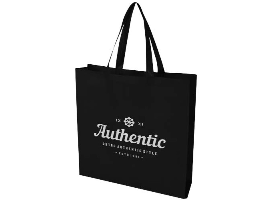 Tote bag a soffietto in tessuto non tessuto riciclato certificato GRS da 12 litri EcoSeal FullGadgets.com