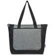 Tote bag bicolore con zip in materiale riciclato certificato GRS Reclaim 15L FullGadgets.com