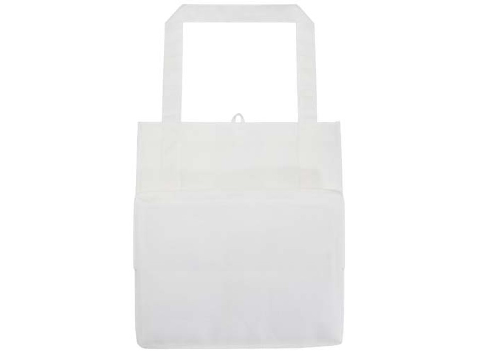 Tote bag con fondo rigido in tessuto non tessuto riciclato certificato GRS Liberty - 29L FullGadgets.com