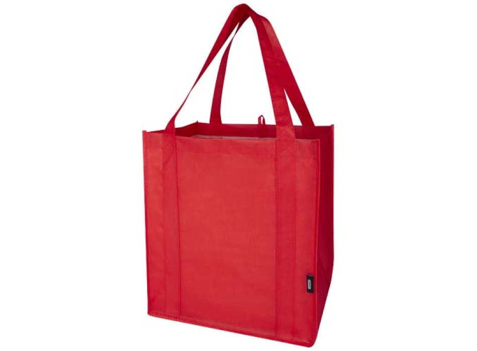 Tote bag con fondo rigido in tessuto non tessuto riciclato certificato GRS Liberty - 29L FullGadgets.com