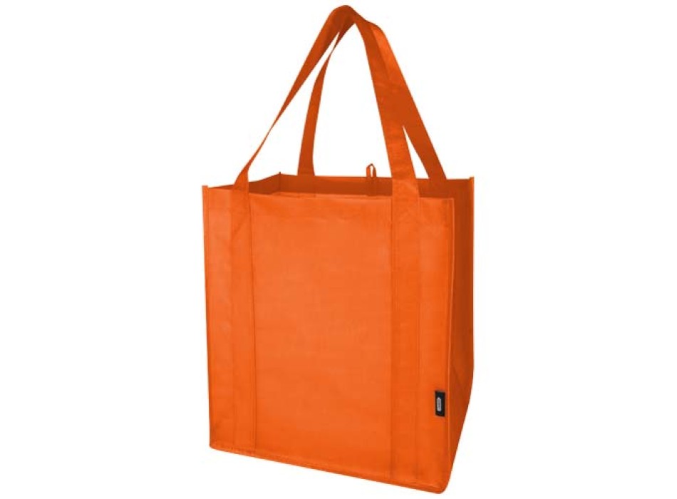 Tote bag con fondo rigido in tessuto non tessuto riciclato certificato GRS Liberty - 29L FullGadgets.com