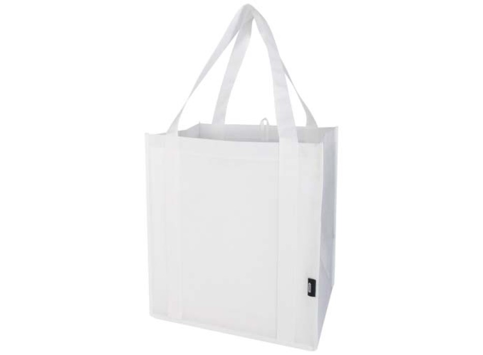 Tote bag con fondo rigido in tessuto non tessuto riciclato certificato GRS Liberty - 29L FullGadgets.com