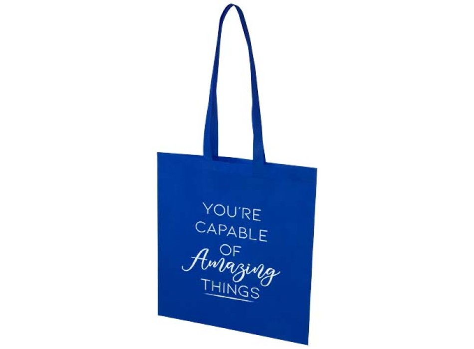 Tote bag convention in tessuto non tessuto riciclato certificato GRS da 6 litri EcoSeal FullGadgets.com