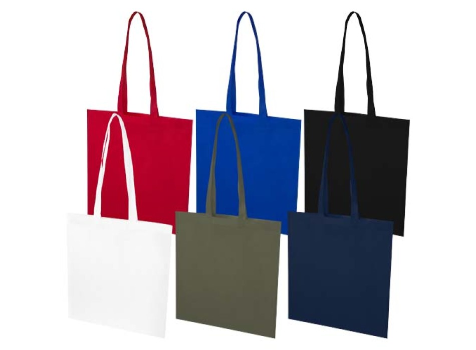 Tote bag convention in tessuto non tessuto riciclato certificato GRS da 6 litri EcoSeal FullGadgets.com