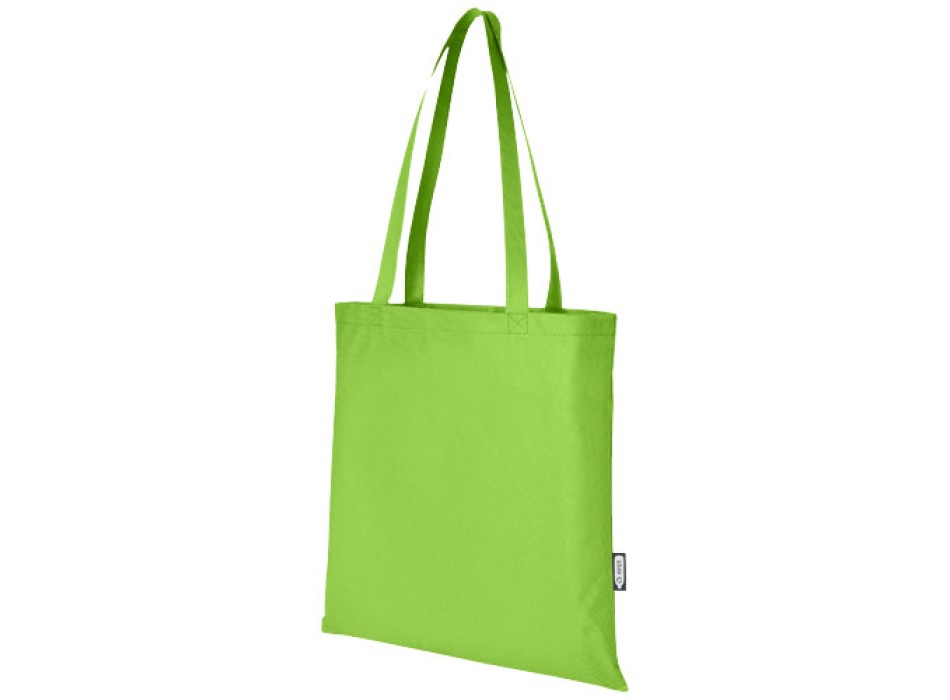 Tote bag convention in tessuto non tessuto riciclato certificato GRS Zeus 6l FullGadgets.com