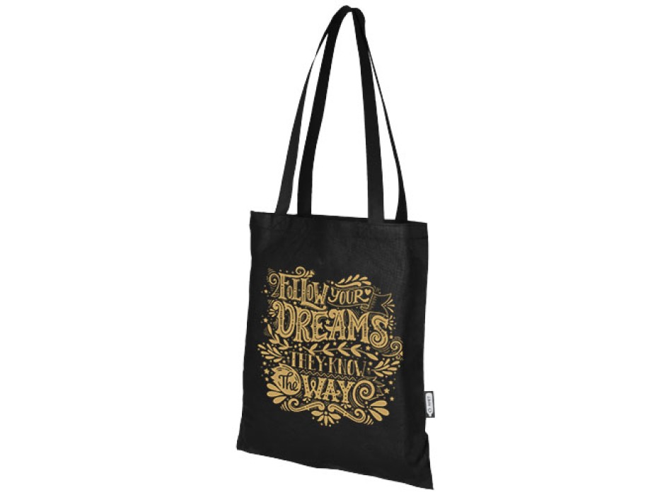 Tote bag convention in tessuto non tessuto riciclato certificato GRS Zeus 6l FullGadgets.com