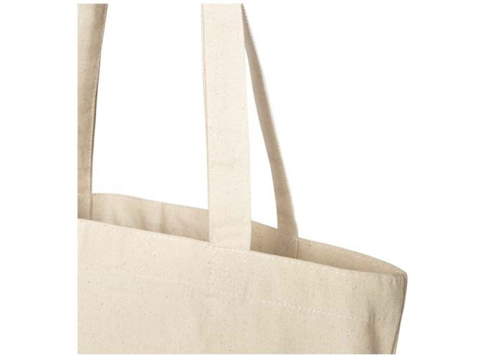 Tote bag da 11 litri con base ampia in tessuto biologico certificato OCS da 180 g/m² Odisha  FullGadgets.com