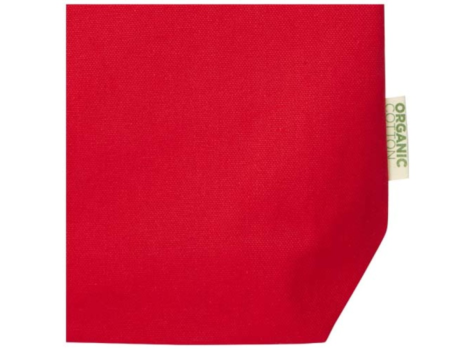 Tote bag da 11 litri con base ampia in tessuto biologico certificato OCS da 180 g/m² Odisha  FullGadgets.com