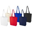 Tote bag da 11 litri con base ampia in tessuto biologico certificato OCS da 180 g/m² Odisha  FullGadgets.com