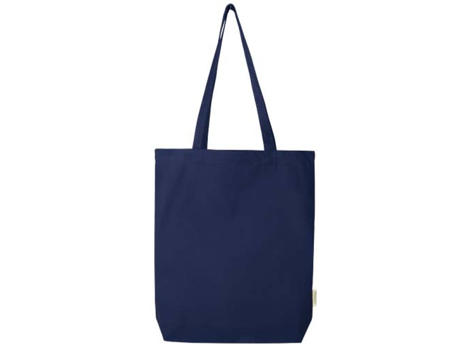 Tote bag da 11 litri con base ampia in tessuto biologico certificato OCS da 180 g/m² Odisha  FullGadgets.com