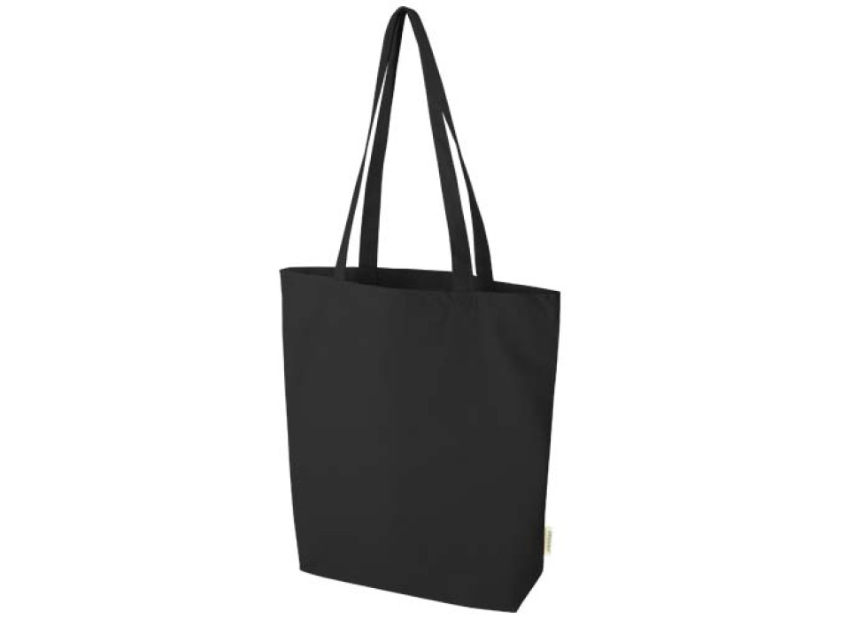 Tote bag da 11 litri con base ampia in tessuto biologico certificato OCS da 180 g/m² Odisha  FullGadgets.com