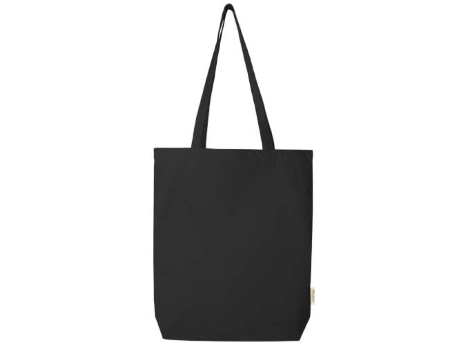 Tote bag da 11 litri con base ampia in tessuto biologico certificato OCS da 180 g/m² Odisha  FullGadgets.com