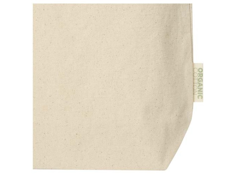 Tote bag da 11 litri con base ampia in tessuto biologico certificato OCS da 180 g/m² Odisha  FullGadgets.com