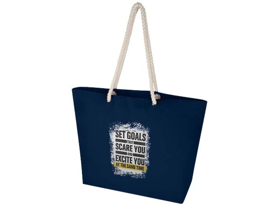 Tote bag da spiaggia in materiale riciclato certificato GRS 270 g/m² Florida FullGadgets.com