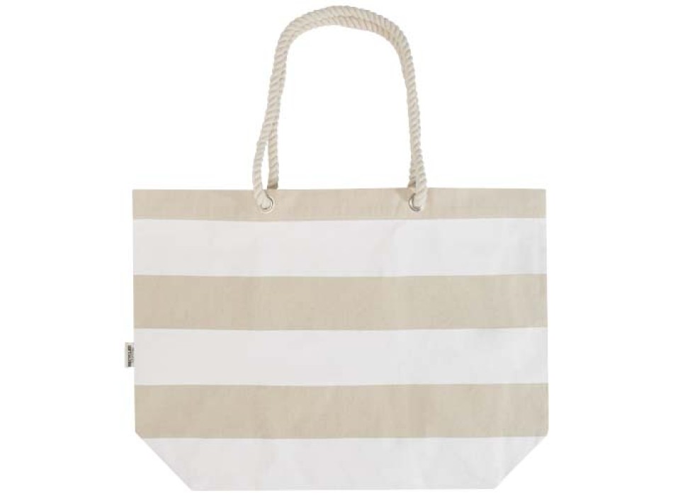 Tote bag da spiaggia in materiale riciclato certificato GRS 270 g/m² Florida FullGadgets.com