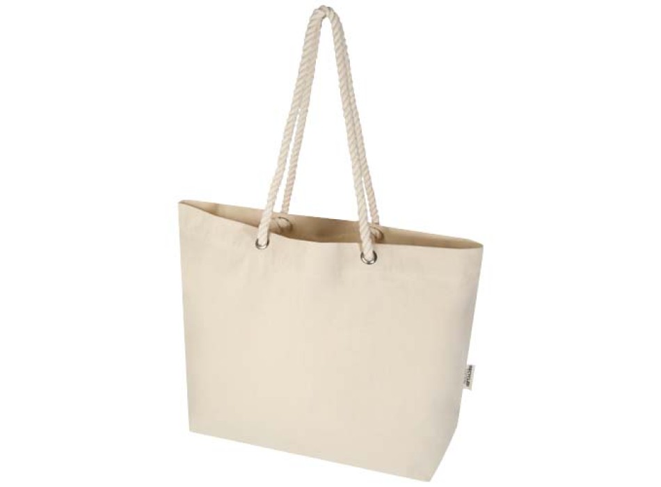 Tote bag da spiaggia in materiale riciclato certificato GRS 270 g/m² Florida FullGadgets.com