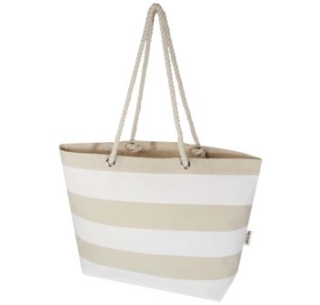 Tote bag da spiaggia in materiale riciclato certificato GRS 270 g/m² Florida FullGadgets.com