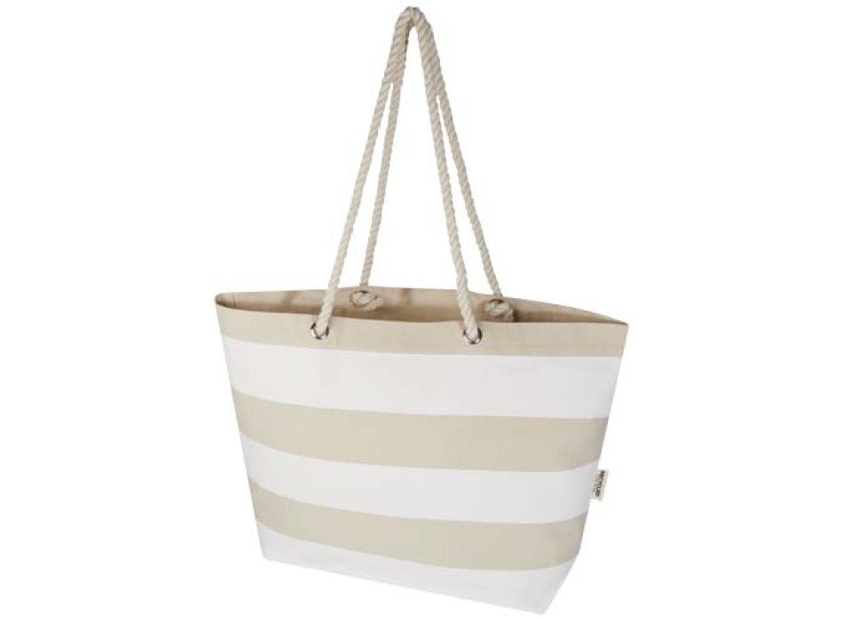 Tote bag da spiaggia in materiale riciclato certificato GRS 270 g/m² Florida FullGadgets.com