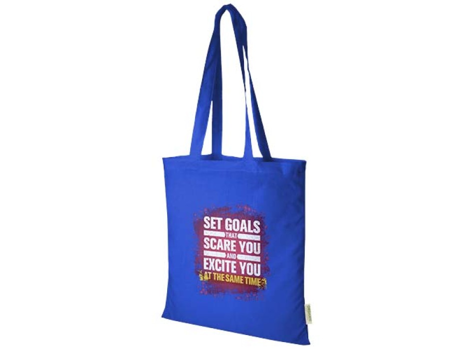 Tote bag in cotone biologico certificato OCS da 140 g/m² Odisha -7L FullGadgets.com