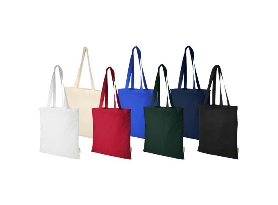 Tote bag in cotone biologico certificato OCS da 140 g/m² Odisha -7L FullGadgets.com