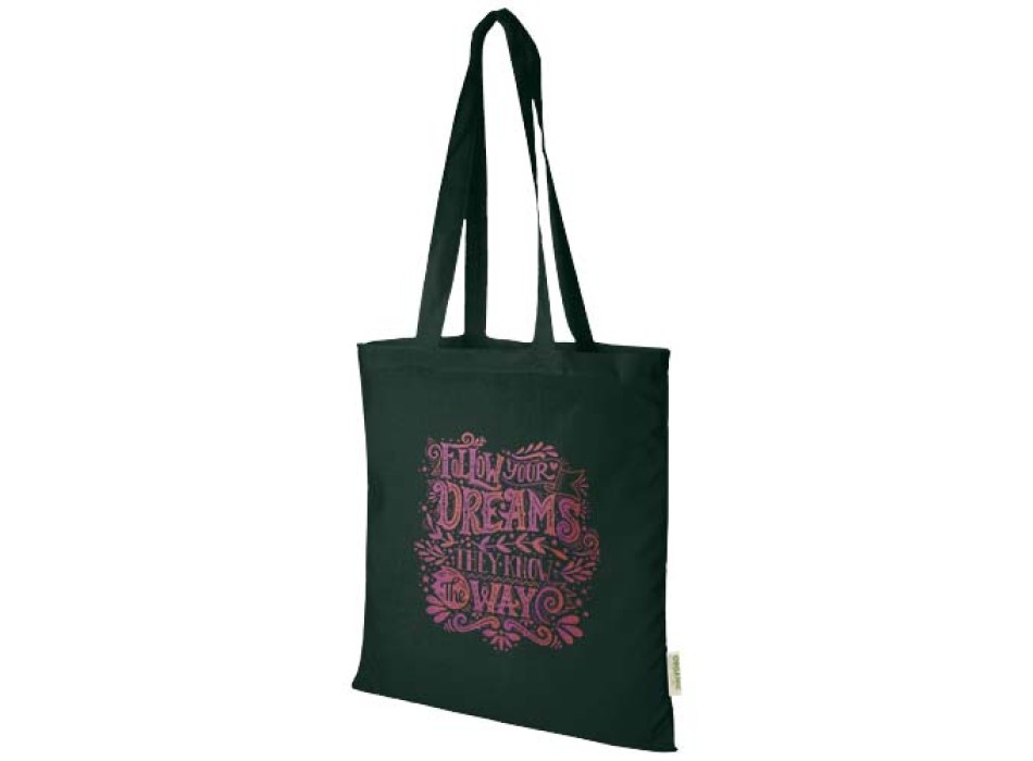 Tote bag in cotone biologico certificato OCS da 140 g/m² Odisha -7L FullGadgets.com